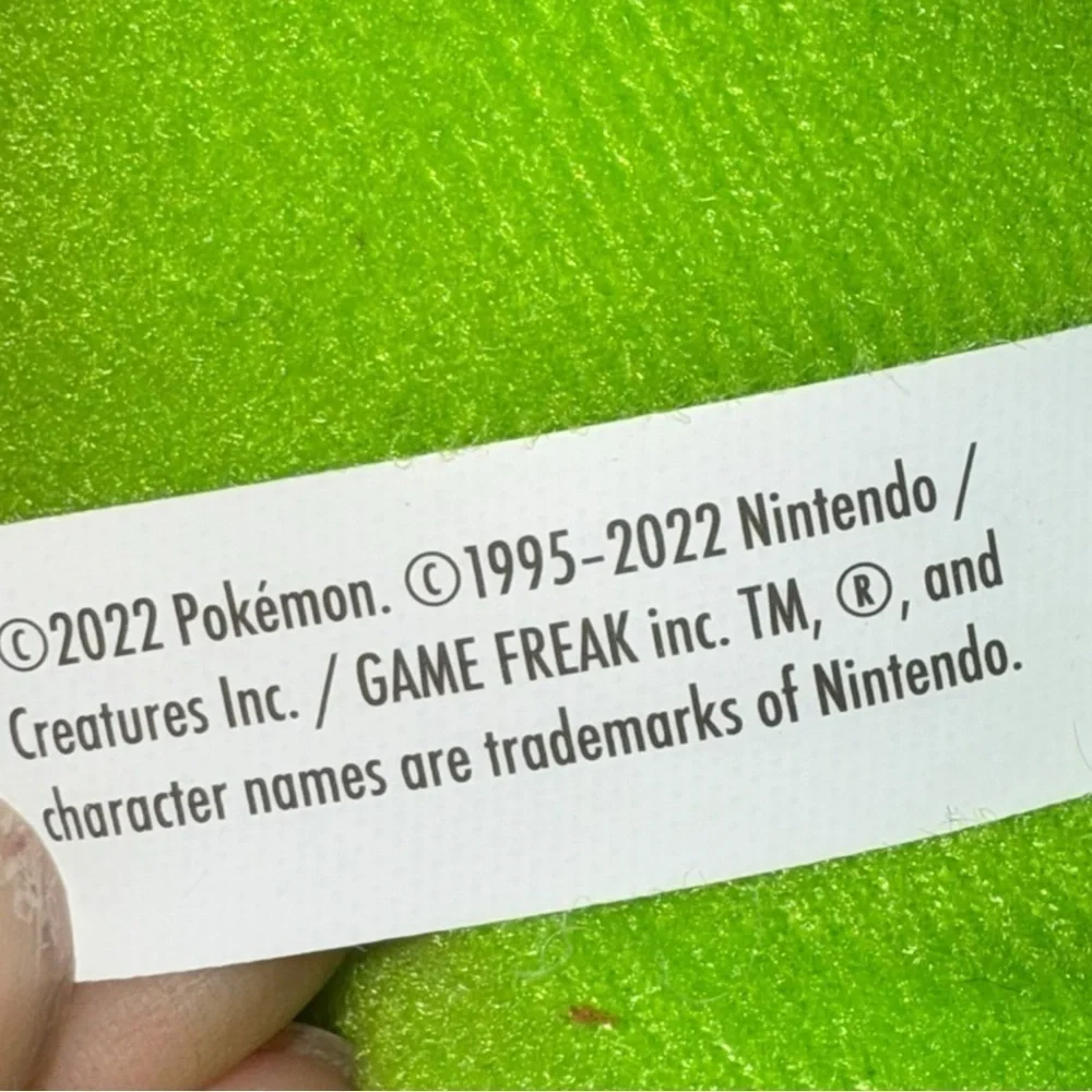 Pokemon Official GROOKEY Plush Character The Toy Factory. Tags on.